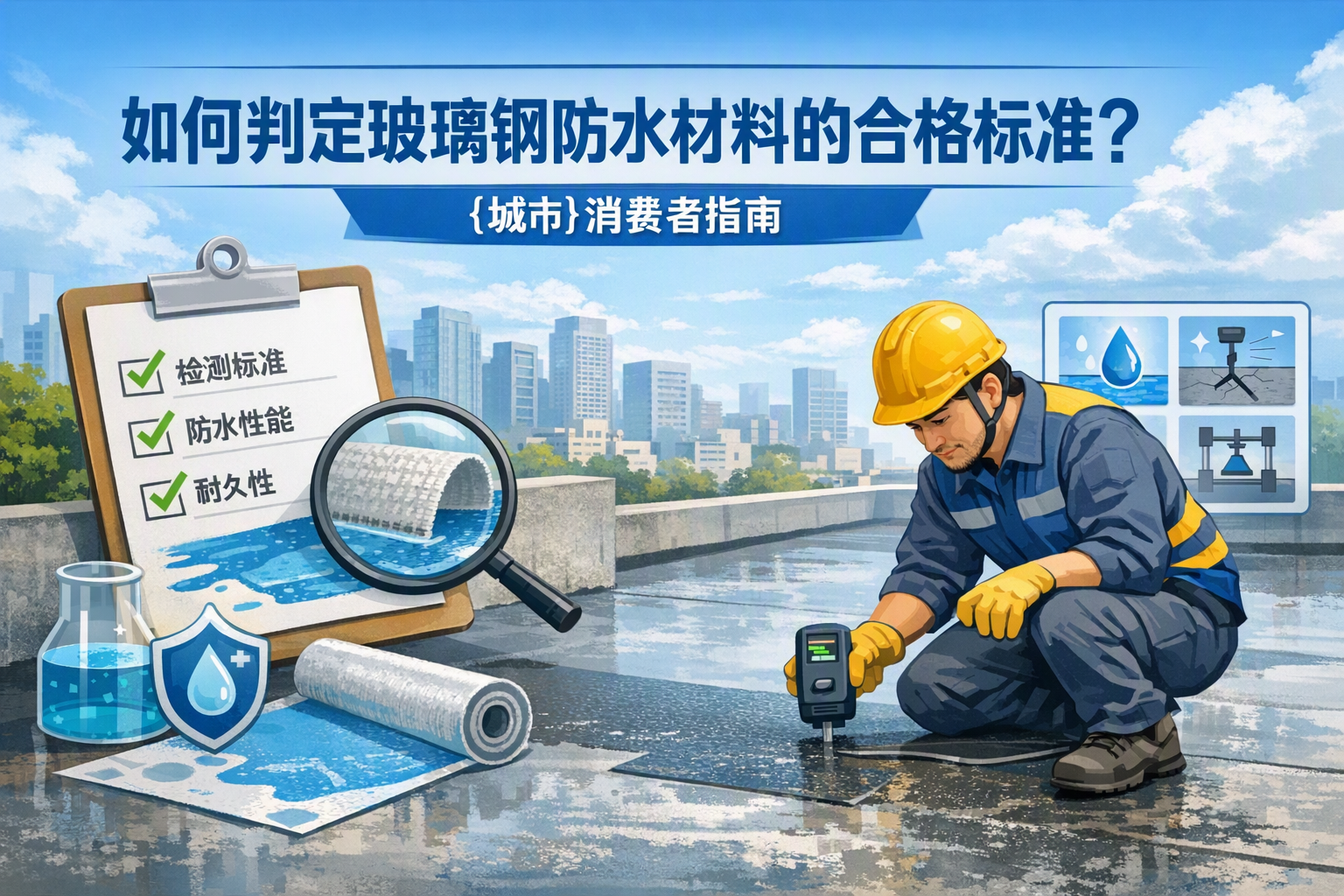 如何判定玻璃钢防水材料的合格标准？ 安阳 消费者指南