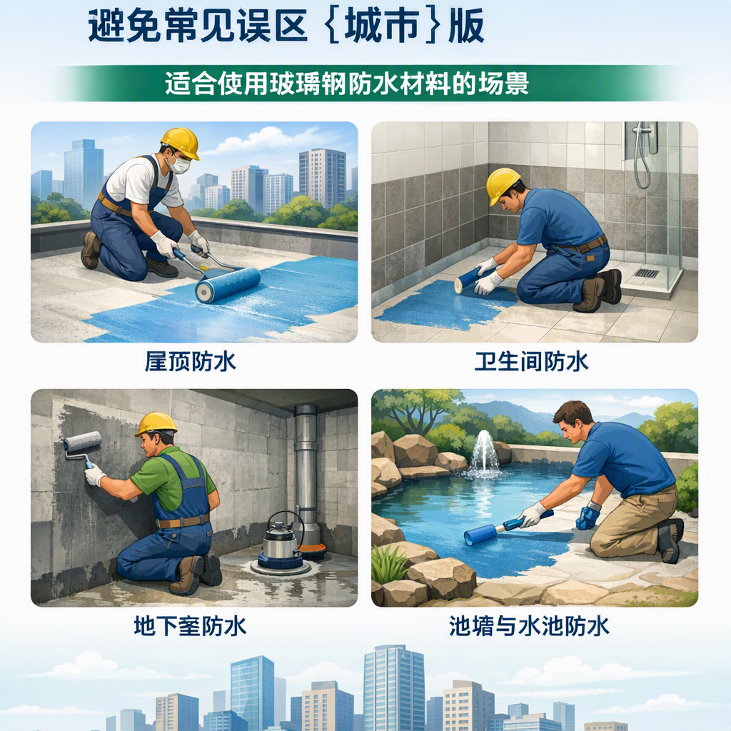 玻璃钢防水材料施工注意事项，避免常见误区 安阳 版