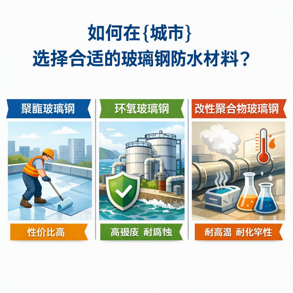 如何在安阳选择合适的玻璃钢防水材料？