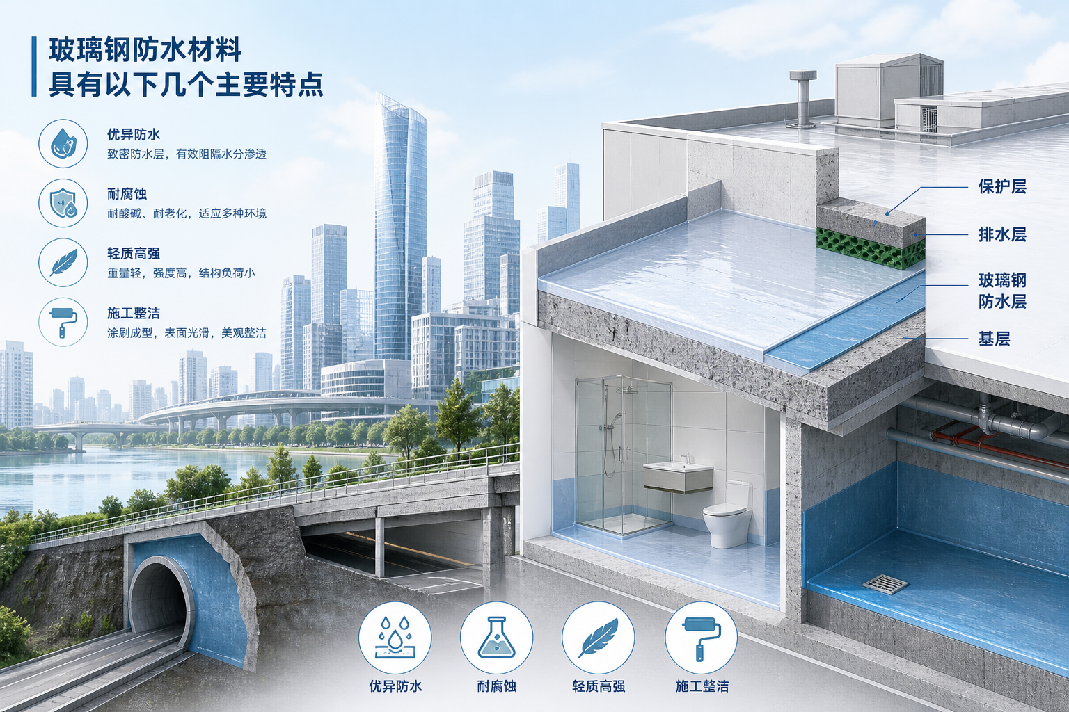 2023年玻璃钢防水材料市场趋势分析，关注 安阳 发展
