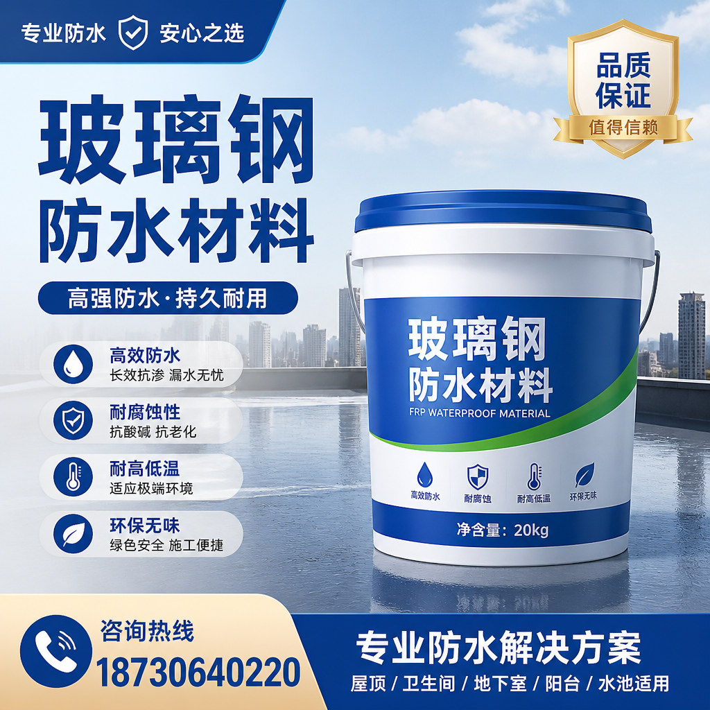 了解玻璃钢防水材料的市场趋势，安阳 企业不可不知